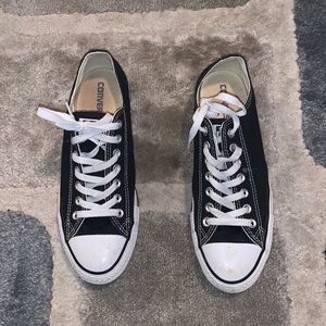 Black and White Converse